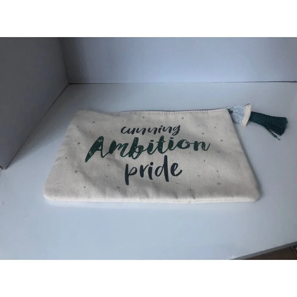 Harry Potter Slytherin Makeup Cosmetic Bag